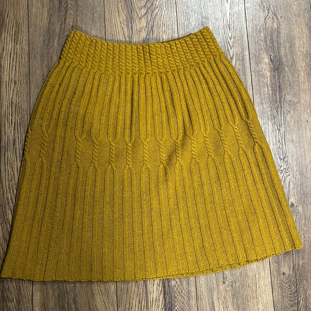 Anthropologie Wool skirt